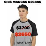 Remera para sublimar Ranglan ,Gris